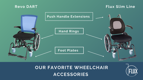 Comparison of Revo DART and Flux Slim Line wheelchairs