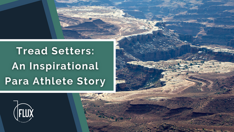 Aerial view of the White Rim Trail in Utah