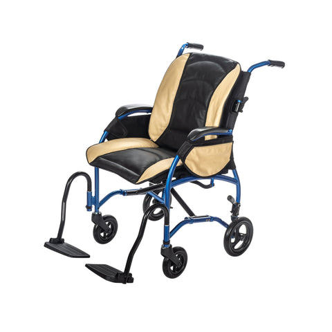 8" Rear Wheel / Black & Tan Leather Bucket Seat +$469.99