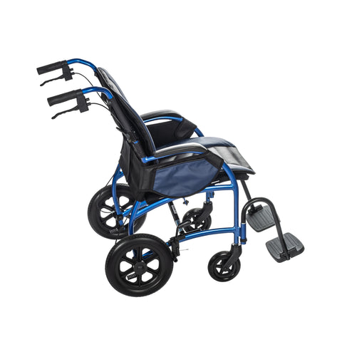 Proper Posture Wheelchair with Leather Seat | FLUX Strongback Package