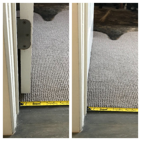 Door Hinges (widens door openings)