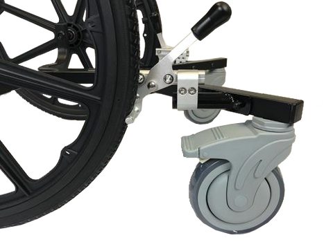 Maneuverable Narrow Wheelchair for Daily Living 21.5" wide - locking wheels | FLUX 360