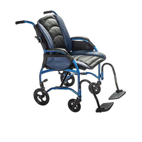 Proper Posture Wheelchair with Leather Seat | FLUX Strongback Package
