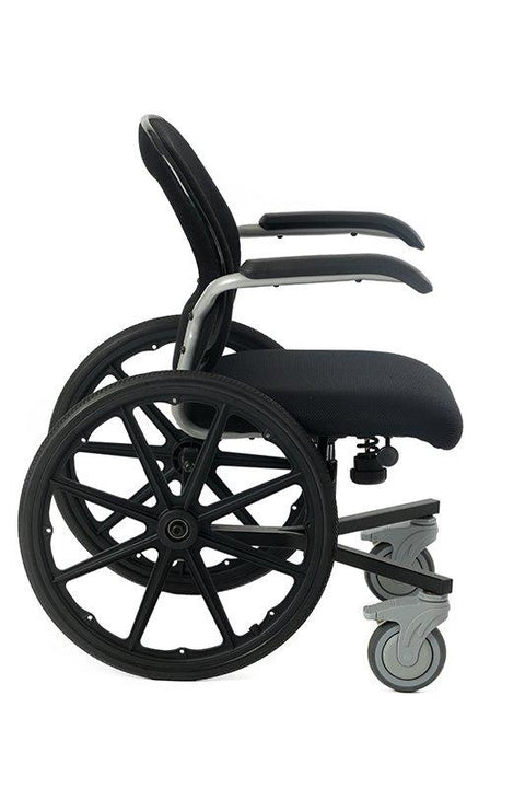 Maneuverable Narrow Wheelchair for Daily Living 21.5" wide | FLUX 360