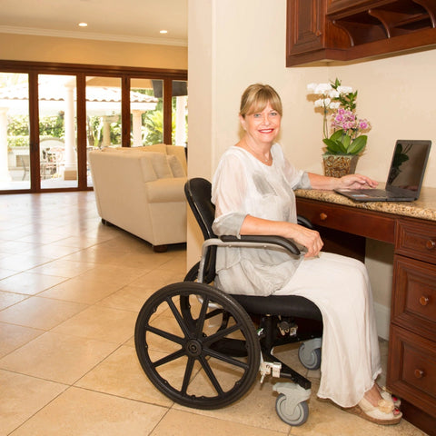 FLUX Slim-Line Daily Living Wheelchair