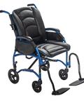 Proper Posture Wheelchair with Leather Seat | FLUX Strongback Package