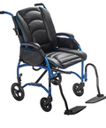Proper Posture Wheelchair with Leather Seat | FLUX Strongback Package