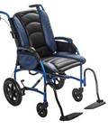 Proper Posture Wheelchair with Leather Seat | FLUX Strongback Package