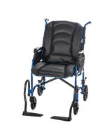 Proper Posture Wheelchair with Leather Seat | FLUX Strongback Package